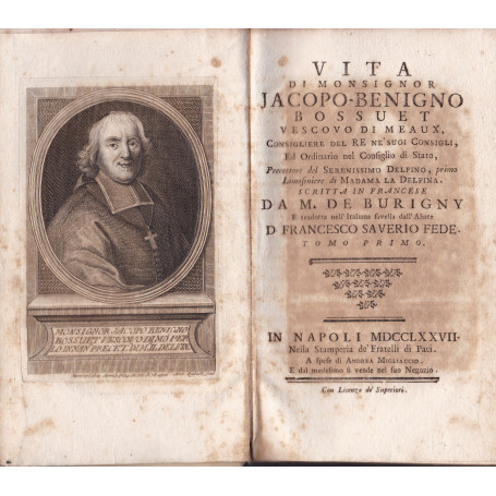 Vita di Monsignor Jacopo-Benigno Bossuet