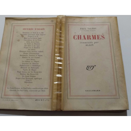 Charmes commentés par Alain
