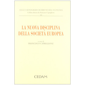Nuova disciplina societa' europea