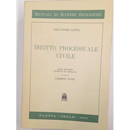 Diritto processuale civile