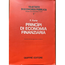 Principi di economia finanziaria. 2 volumi.