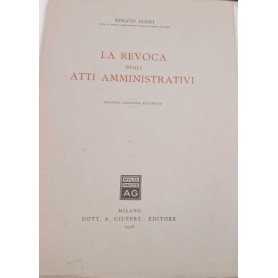 La revoca degli atti amministrativi