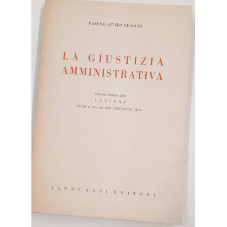 La giustizia amministrativa