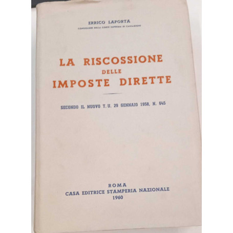 La riscossione delle imposte dirette