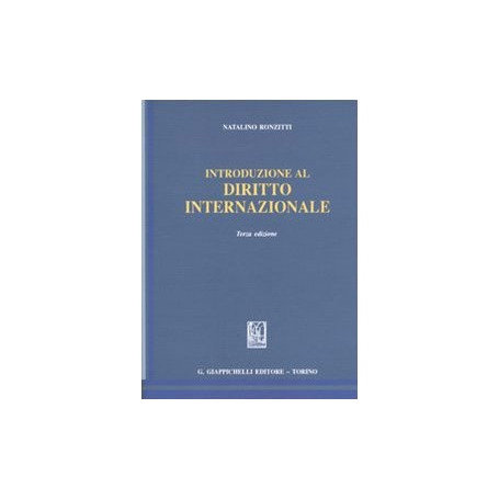 Introduzione al diritto internazionale