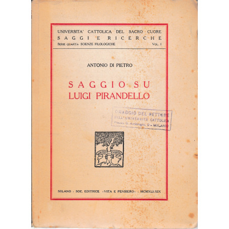 Saggio su Luigi Pirandello