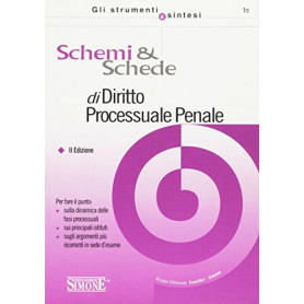 Schemi & schede di diritto processuale penale