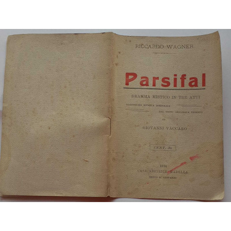 Parsifal dramma mistico in tre atti