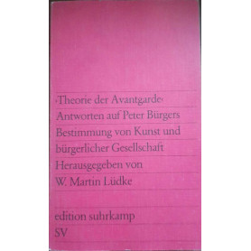 Theorie der Avantgarde