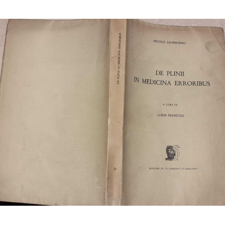 De plinii in medicina erroribus