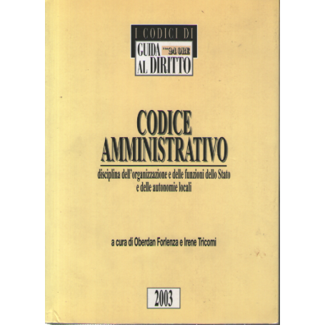 Codice amministrativo.