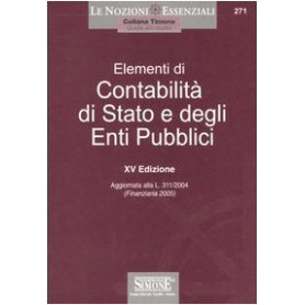 Elementi di contabilità di Stato e degli enti pubblici