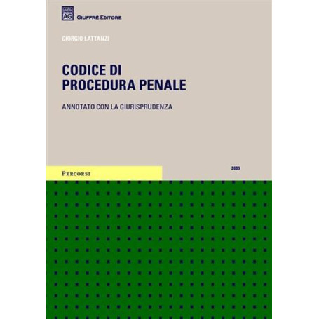 Codice di procedura penale.