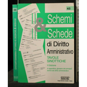 Schemi & schede di diritto amministrativo