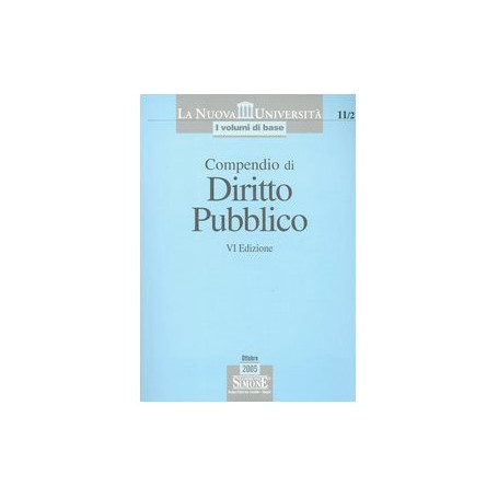 Compendio di diritto pubblico