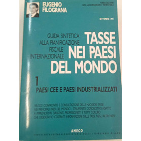 Tasse nei paesi del mondo 1. Paesi CEE e paesi industrializzati