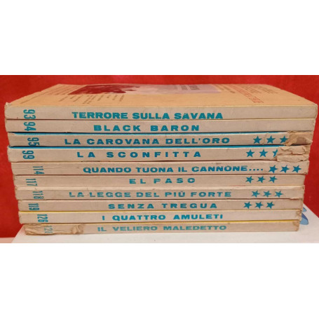 Lotto 10 numeri Tex. Numeri in descrizione.