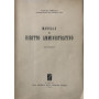 Manuale di diritto amministrativo.