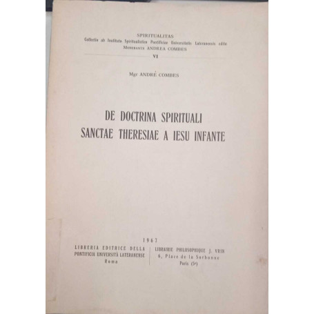 De doctrina spirituali Sanctae Theresiae a Iesu infante