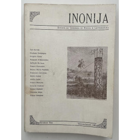 Inonija. Rivista di tendenza di poesia e letteratura. Numero tre. Gennaio-Giugno 1988.