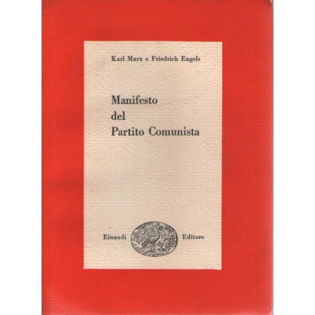 Manifesto del Partito Comunista.