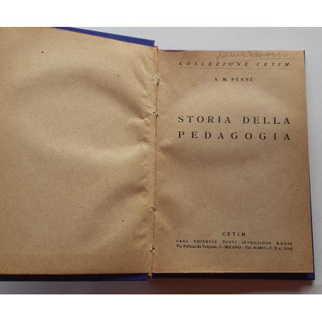 Storia della pedagogia