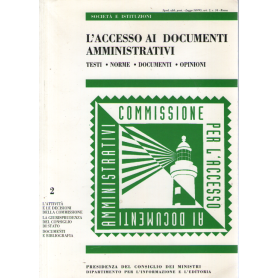 L'accesso ai documenti amministrativi.
