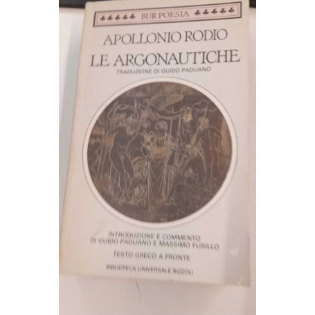 Le argonautiche. Testo greco a fronte