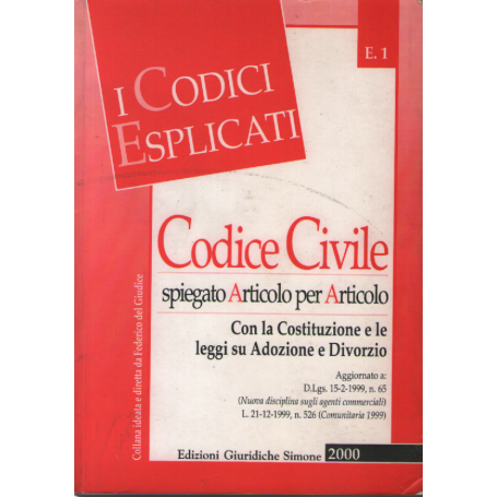 Codice Civile 2000 Esplicato.