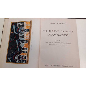 Storia del teatro drammatico (vol. IV)