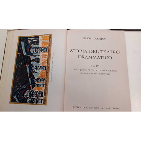Storia del teatro drammatico (vol. IV)