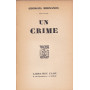 Un crime