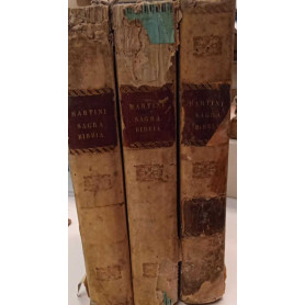 La Sacra Bibbia ( 3 volumi)