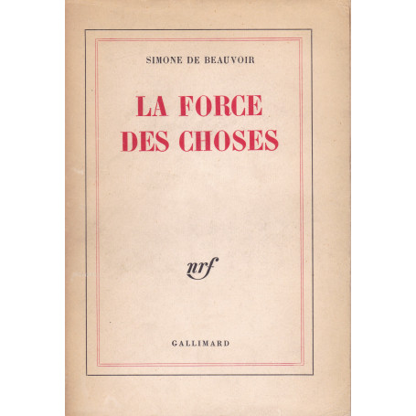 La force des choses