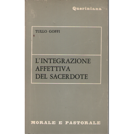 L'integrazione affettiva del sacerdote.