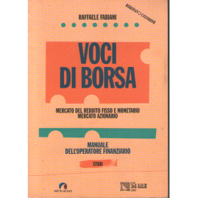 Voci di borsa: mercato del reddito fisso e monetario mercato azionario
