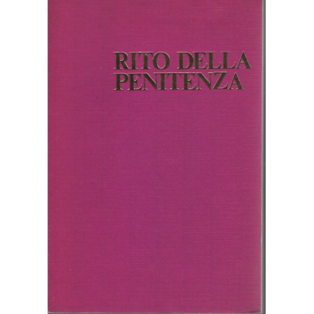 Rito della penitenza.