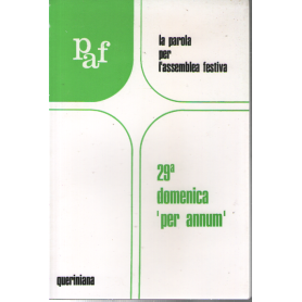 29^ domenica 'per annum'.