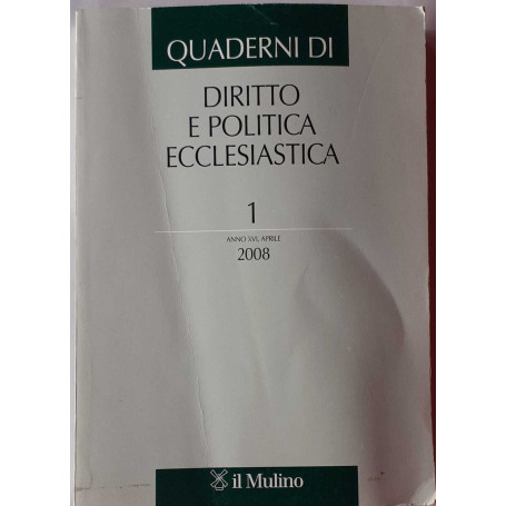 Quaderni di diritto e politica ecclesiastica N.1
