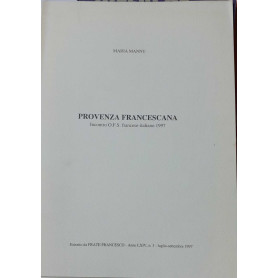 Provenza francescana. Incontro O.F.S. francese-italiano 1997