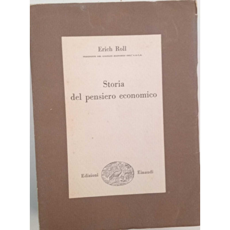 Storia del pensiero economico