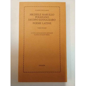Poesie latine. Tomo primo.