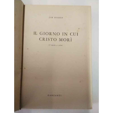 Il giorno in cui Cristo morì