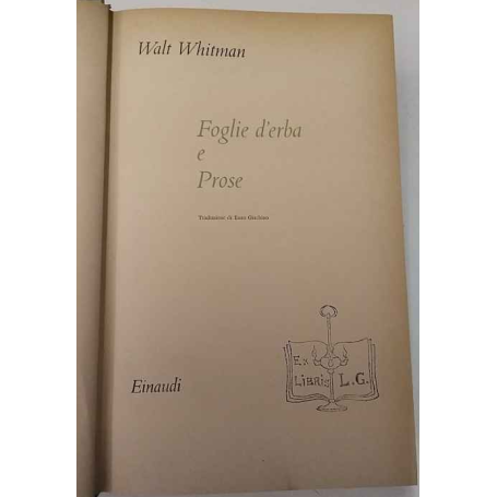 Foglie d'erba e prose