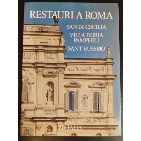 Restauri a Roma. Santa Cecilia. Villa Doria Pamphili. Sant'Eusebio.