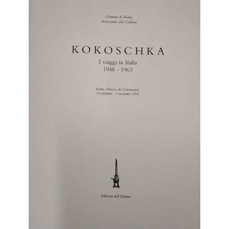 Kokoschka. I viaggi in Italia 1948-1963