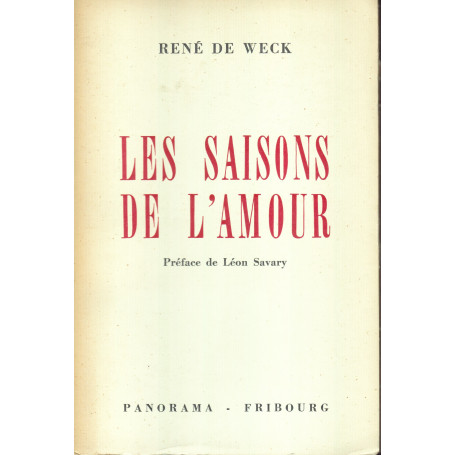 Les saisons de l'amour