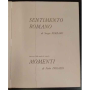 Sentimento Romano. AUTOGRAFATO.