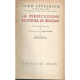 La persecuzione religiosa in Spagna