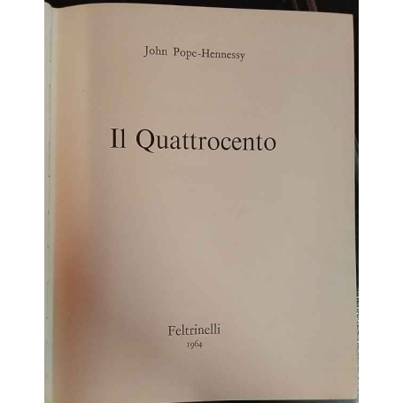 La scultura italiana: Il Quattrocento